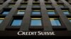 FILE - The Credit Suisse logo is pictured on a bank in Geneva, Switzerland, Oct. 17, 2017. 