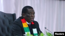 Mutungamiri wenyika VaEmmerson Mnangagwa