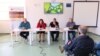 Predstavljanje istraživanja „Procena statusa pravosuđa i policije na severu Kosova: Uticaj i izazovi nakon ostavki kosovskih Srba” u Severnoj Mitrovici, 19. septembra 2023. 
