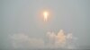 FILE - A rocket lifts off from Wenchang Space Launch Center in southern China's Hainan province, May 3, 2024. Beijing Tianbing Technology Company said Sunday that the first stage of its Tianlong-3 rocket under development had detached from its launch pad during a test.