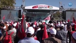 Ankara’da ‘Filistin’e destek’ mitingi