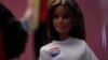 A doll on display at "Barbie: The Exhibition," running at the Design Museum from July 5 to Feb. 23 in London.