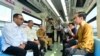 Presiden Jokowi mengatakan kekurangan yang ada dalam pembangunan LRT Jabodebek cukup wajar dan akan segera diperbaiki. (Biro Setpres RI)

