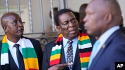 Mutungamiri wenyika VaEmmerson Mnangagwa na VaZiyambi Ziyambi 