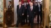 ប្រធានាធិបតី​រុស្ស៊ី​លោក Vladimir Putin ជួប​ជាមួយ​ប្រធានាធិបតី​ចិន​លោក Xi Jinping នៅ​វិមាន​ក្រឹមឡាំង ក្នុង​ទីក្រុង​មូស្គូ ​នៅ​ថ្ងៃទី ២១ ខែមីនា ឆ្នាំ ២០២៣។
