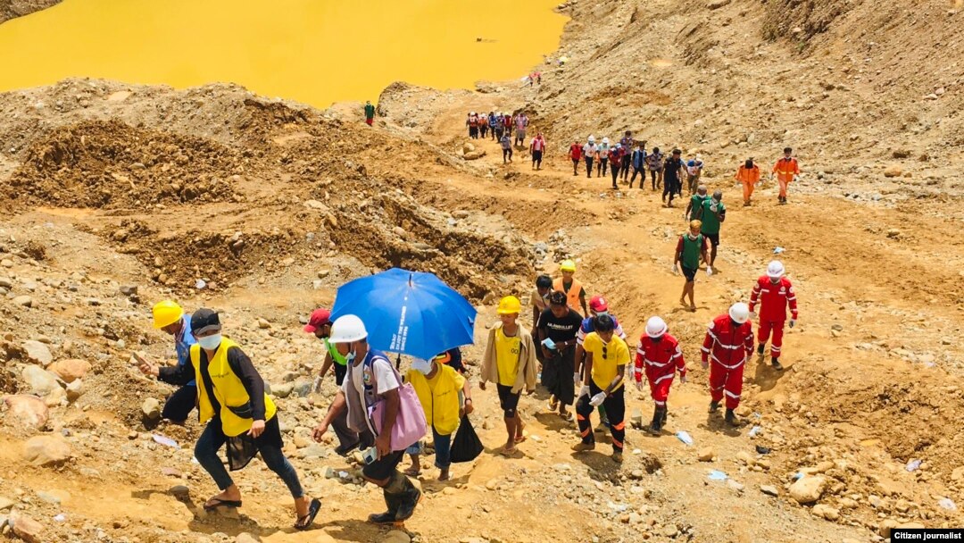 ဖားကန့်မြေစာပုံပြိုကျမှုကြောင့် သေဆုံးသူ ၃၃ ဦးတွေ့ရှိထား (သြဂုတ် ၁၆၊ ၂၀၂၃)