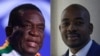 Mutungamiri wenyika VaEmmerson Mnangagwa nemutungamiri we (CCC) VaNelson Chamisa 