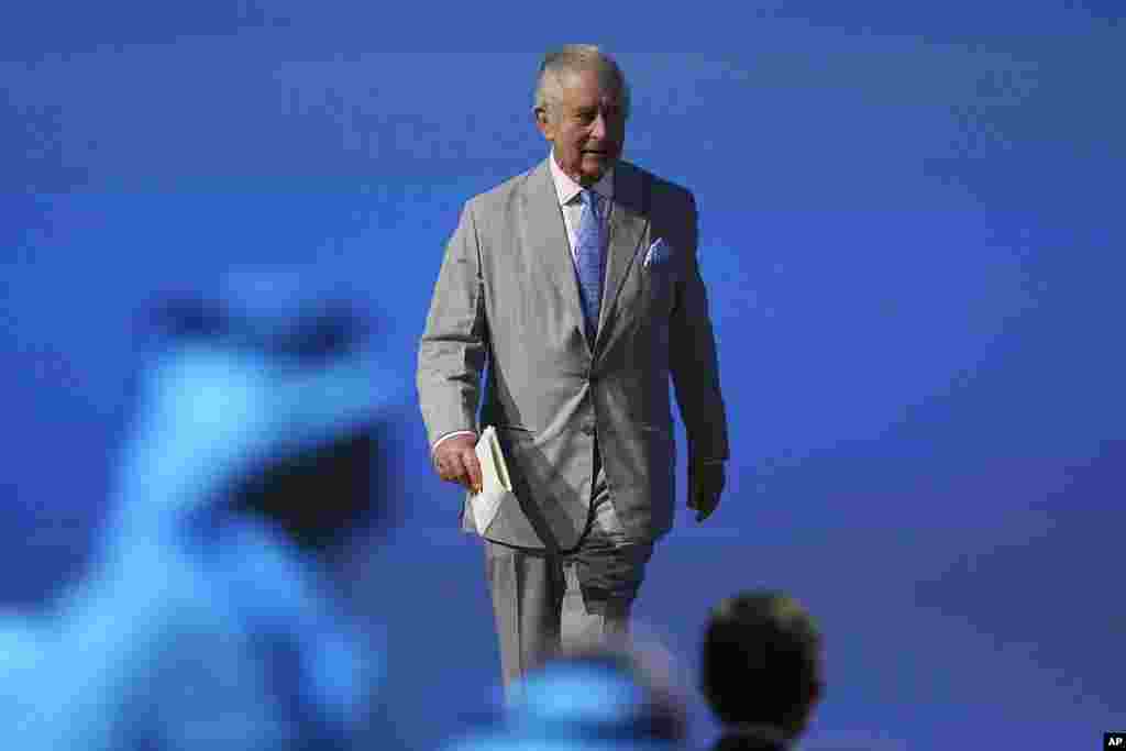 Britain&#39;s King Charles III attends an opening ceremony at the COP28 U.N. Climate Summit, in Dubai, United Arab Emirates.