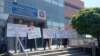 Skup podrške Srbima sa severa ispred opštine Gračanica