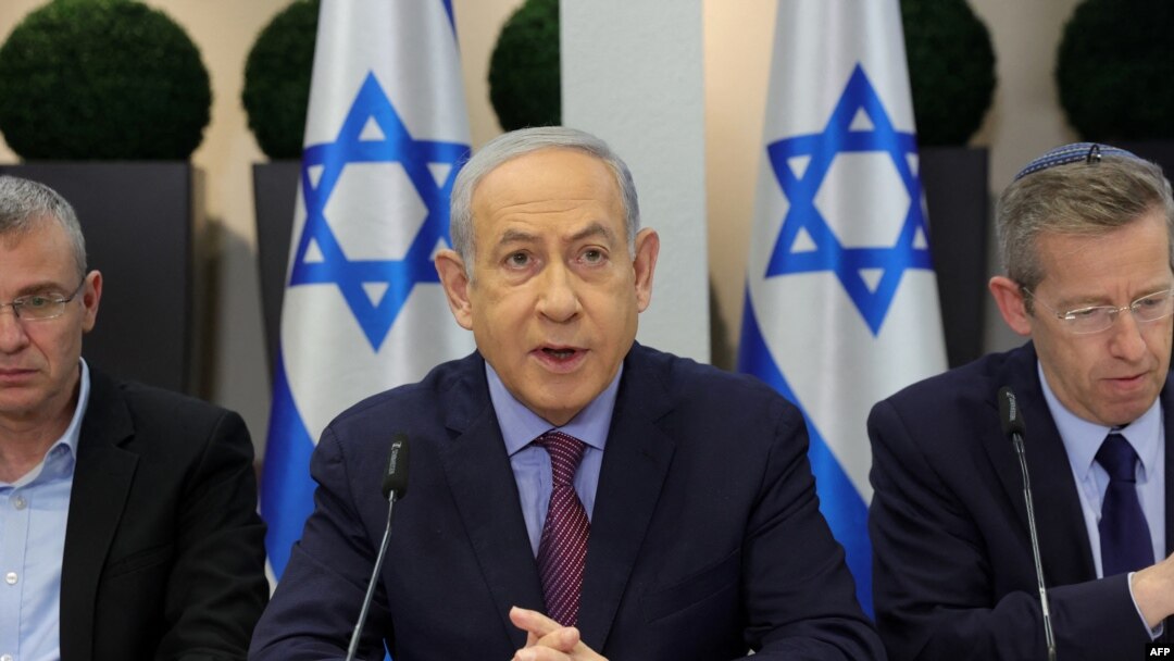 အစ္စရေးဝန်ကြီးချုပ် Benjamin Netanyahu 