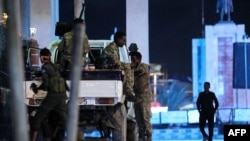Ciidamada Ammaanka dowladda ee ka qeyb galaya howlgalka Hotel Xayaat