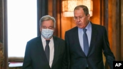 Це перший візит Ґутерріша після початку широкомасштабного російського вторгнення в Україну
