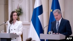 Президент Фінляндії Саулі Нііністо та прем’єр-міністеркиа Санна Марін