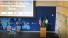 Lokacin da Buhari yake gabatar da jawabi a zauren USIP a Washington D.C., ranar Juma'a 16 ga watan Disamba, 2022