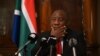 FILE - South Africa's President Cyril Ramaphosa speaks during a press conference in central London, Nov. 24, 2022.