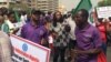 ABUJA: 'Yan kungiyar kwadago masu zanga zanga