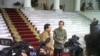 Presiden Joko Widodo dan mantan capres 2014 Prabowo Subianto di Istana Bogor, 29 Januari 2015 (Foto: VOA/Andylala).