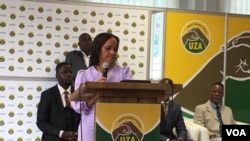 Amai Elizabeth Valerio veUnited Zimbabwe Alliance.