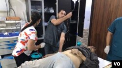 Dîmeneke ji nexweşxaneya Heyva Sor ya Kurd ya li Tiltemirê 3