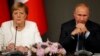 Анґела Меркель з Володимиром Путіним 27 жовтня 2018 р.