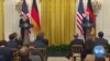 Biden Meets With German Chancellor to Show Unity on Ukraine Crisis
