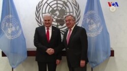 Başbakan Yıldırım - BM Genel Sekreteri Guterres Görüşmesi