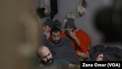 ISIS prisoners in Al-Hasakah prison