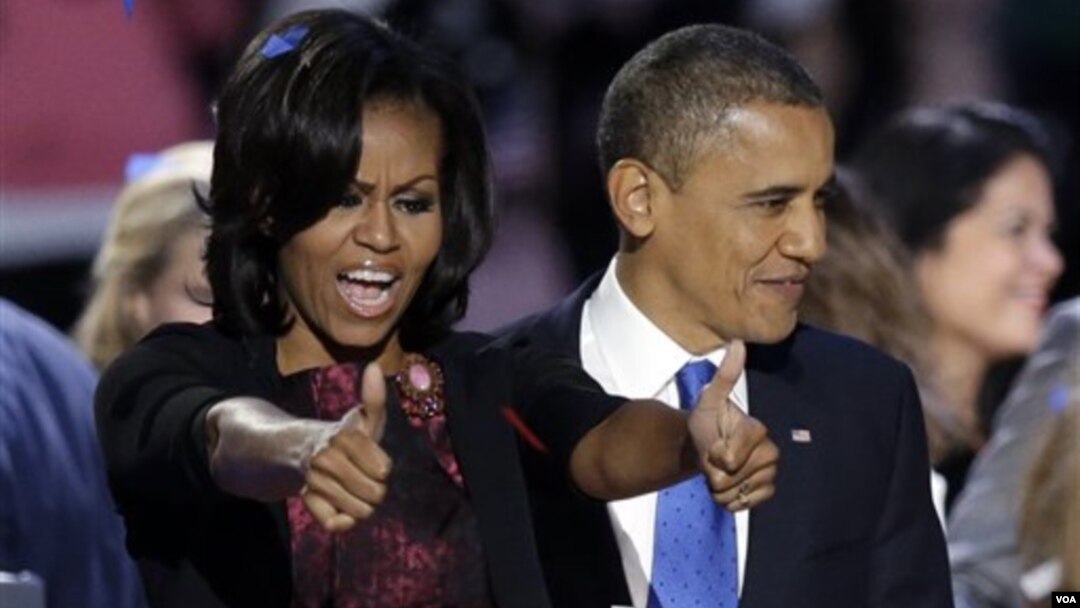 Prezident Obama va rafiqasi Mishel