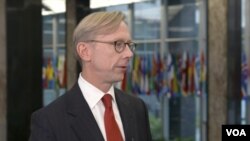 U.S. Special Representative for Iran Brian Hook speaks to VOA Persian at the State Department, Nov. 18, 2019