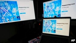 Platforma X në ekranet kompjuterike/AP
