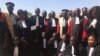 Le personnel judiciaire reconduit la grève sèche dans toutes les juridictions pour 7 jours à compter du 06 juin 2018 au Tchad, 11 janvier 2018. (VOA/ André Kodmadjingar)