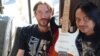 Dewa Budjana bersama mantan gitaris Red Hot Chili Peppers, John Frusciante (foto/dok: Dewa Budjana)