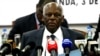 Le président angolais Jose Eduardo dos Santos à Luanda le 3 février 2017.