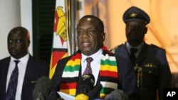 Mutungamiri wenyika VaEmmerson Mnangagwa
