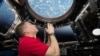 ISS crewmembers were trained to use the new IMAX cameras