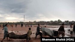 rain cause flood in kp pakistan