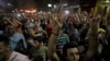 Les manifestants scandant des slogans contre le régime au Caire, en Egypte, le 21 septembre 2019.