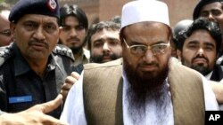 د هند لخوا نيغ په نيغه دممبي ترهه ګر بريدونو تور پاکستان کې د جماعت اددعوي مشر حافظ سيعد باندي لګولي