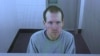 FILE - In this March 26, 2020, image made from video, Brenton Harrison Tarrant appears in a screen via video link in Christchurch, New Zealand.