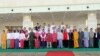 နိုင်ငံတော်သမ္မတဦးသိန်းစိန်နဲ့ တိုင်းရင်းသား လက်နက်ကိုင်အဖွဲ့တို့ သီးခြားတွေ့ဆုံစဉ်။ (ဓာတ်ပုံ-ဦးလှမောင်ရွှေ) ဇန်နဝါရီ ၅၊ ၂၀၁၅