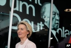 Predsjednica Evropske komisije Ursula von der Leyen. (Foto: AP/Ebrahim Noroozi)