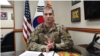 에드워드 발란코 주한미군 대구기지 사령관이 26일 부대 페이스북 라이브를 통해, 신종 코로나바이러스 사태 대응 조치 등을 설명했다. USAG DAEGU/Facebook 화면 캡쳐.