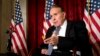 FILE - Former Senate Majority Leader Bob Dole speaks after being presented with the McGovern-Dole Leadership Award on Capitol Hill in Washington, Dec. 11, 2013.
