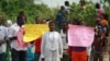 Villagers say since they lost the fishing industry, children are always hungry and often sick from drinking polluted water. (VOA PHOTO/ H. Murdock, 15 March 2014, Youbebe, Nigeria.