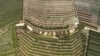 FILE - An aerial view of a public cemetery in Hangzhou, Zhejiang province, China, March 26, 2015. China has uncovered widespread corruption in its funeral services industry, state media said on Aug. 14, 2024.