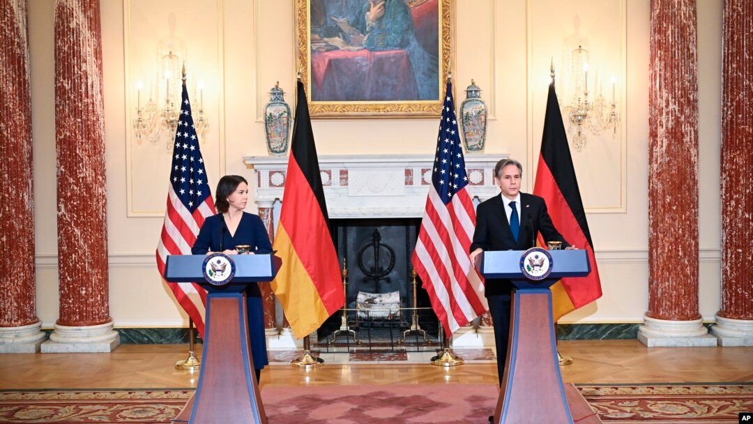 Germaniya va AQSh tashqi ishlar vazirlari. Vashington, 5-yanvar, 2022-yil