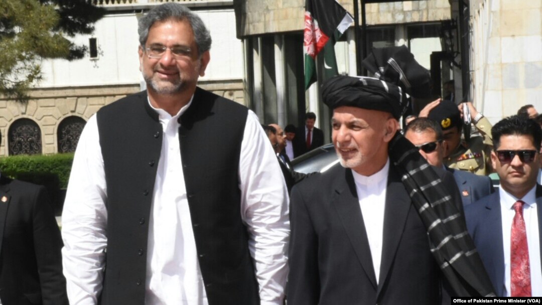 Afg'oniston va Pokiston rahbarlari, Kobul, 6-aprel, 2018