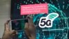 A publicized trail event of 5G wireless network in Phnom Penh on July 08, 2019. (Aun Chhengpor/VOA Khmer)