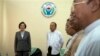 ကုလသမဂ္ဂ လူ့အခွင့်အရေးအထူးကိုယ်စားလှယ် Yanghee Lee နဲ့ မြန်မာလူ့အခွင့်အရေးကော်မရှင် အဖွဲ့ဝင်များ။ ရန်ကုန်