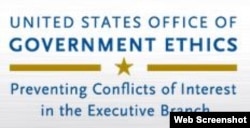 Office of Government Ethics website